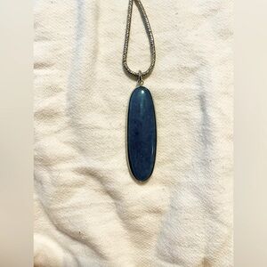 Kenneth Cole Blue Stone Necklace